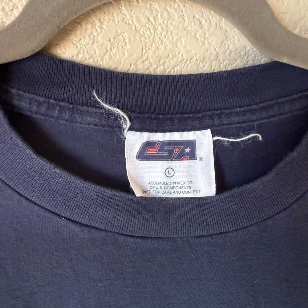 Vintage Milwaukee Brewers Navy Graphic Tee - Picture 2 of 2